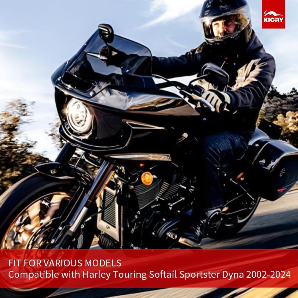 Cubiertas de Tuerca de Eje Frontal KICRY Negro Cromo 2002-2024