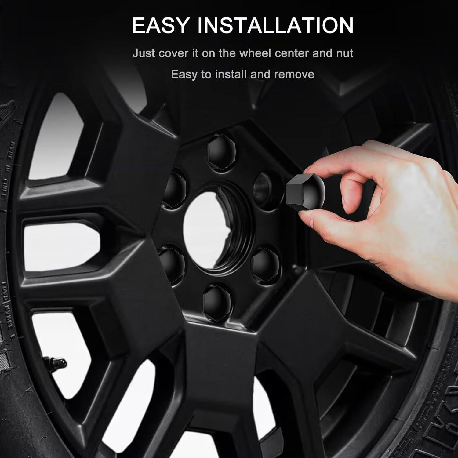 Cubiertas de Tuercas de Rueda MTMARS3 para Tesla Cybertruck 24 Pcs