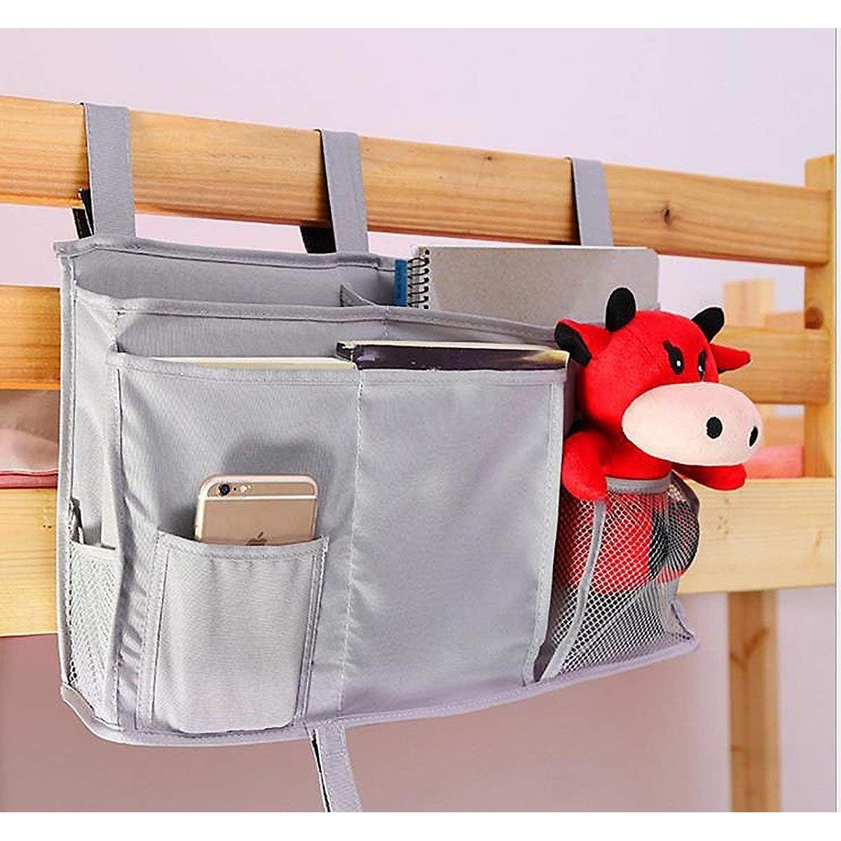 Organizador de Cama Sugaroom - Caddy Plegable 48.8x29.0cm Gris