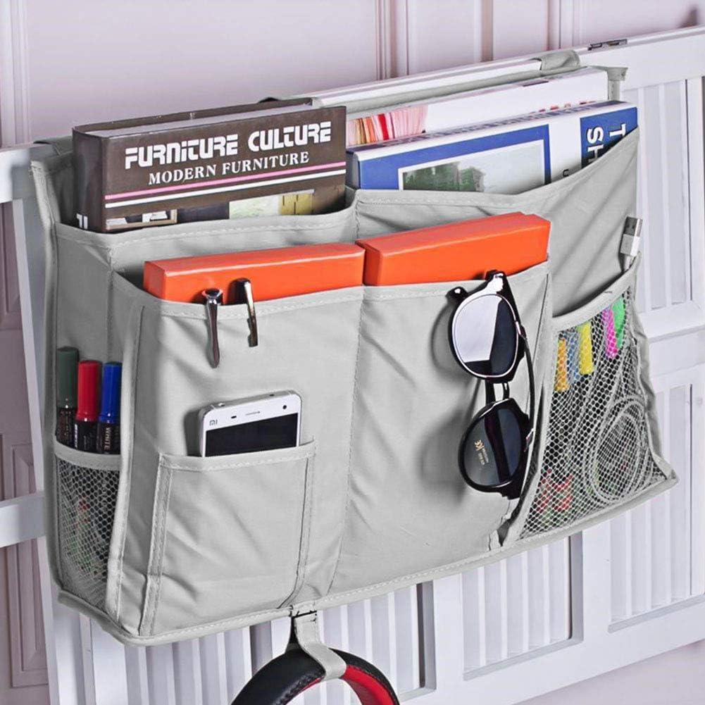 Organizador de Cama Sugaroom - Caddy Plegable 48.8x29.0cm Gris
