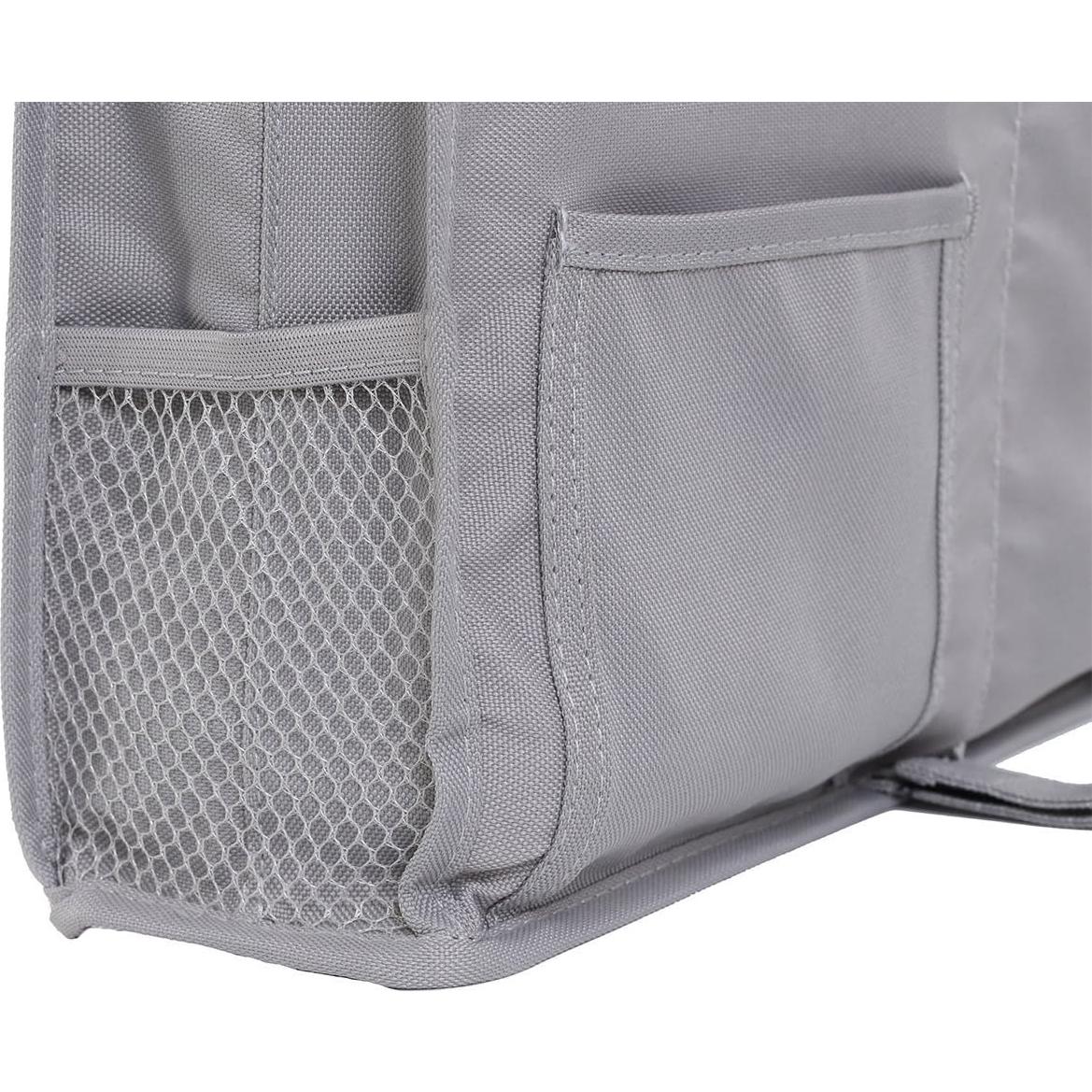 Organizador de Cama Sugaroom - Caddy Plegable 48.8x29.0cm Gris