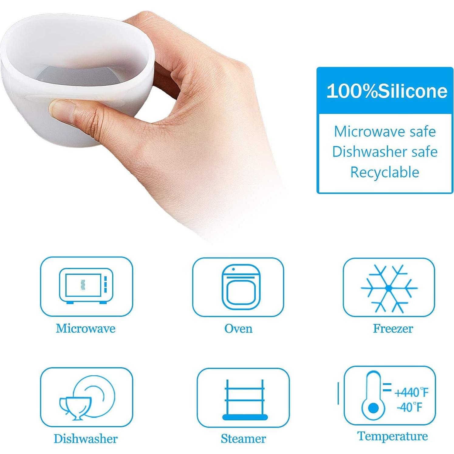 Conjunto de Moldes de Silicona Honoson para Resina Cilíndrica