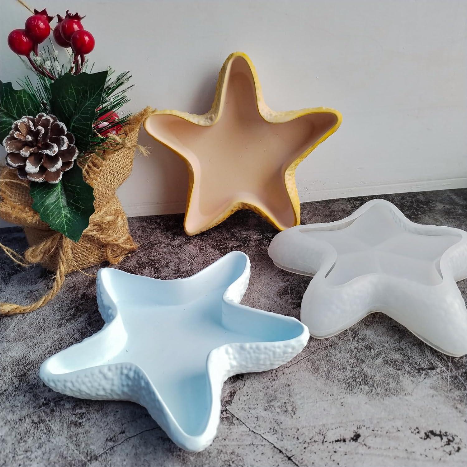 Molde de Silicona Estrella de Mar Wehous para Resina 12.7cm