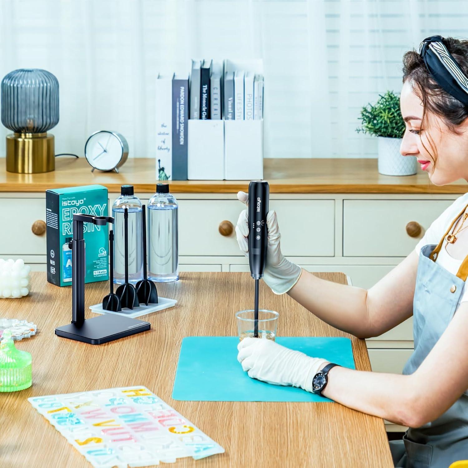 Mezclador de Resina Recargable ISTOYO IS-ULTRA-JB-03 3 Velocidades