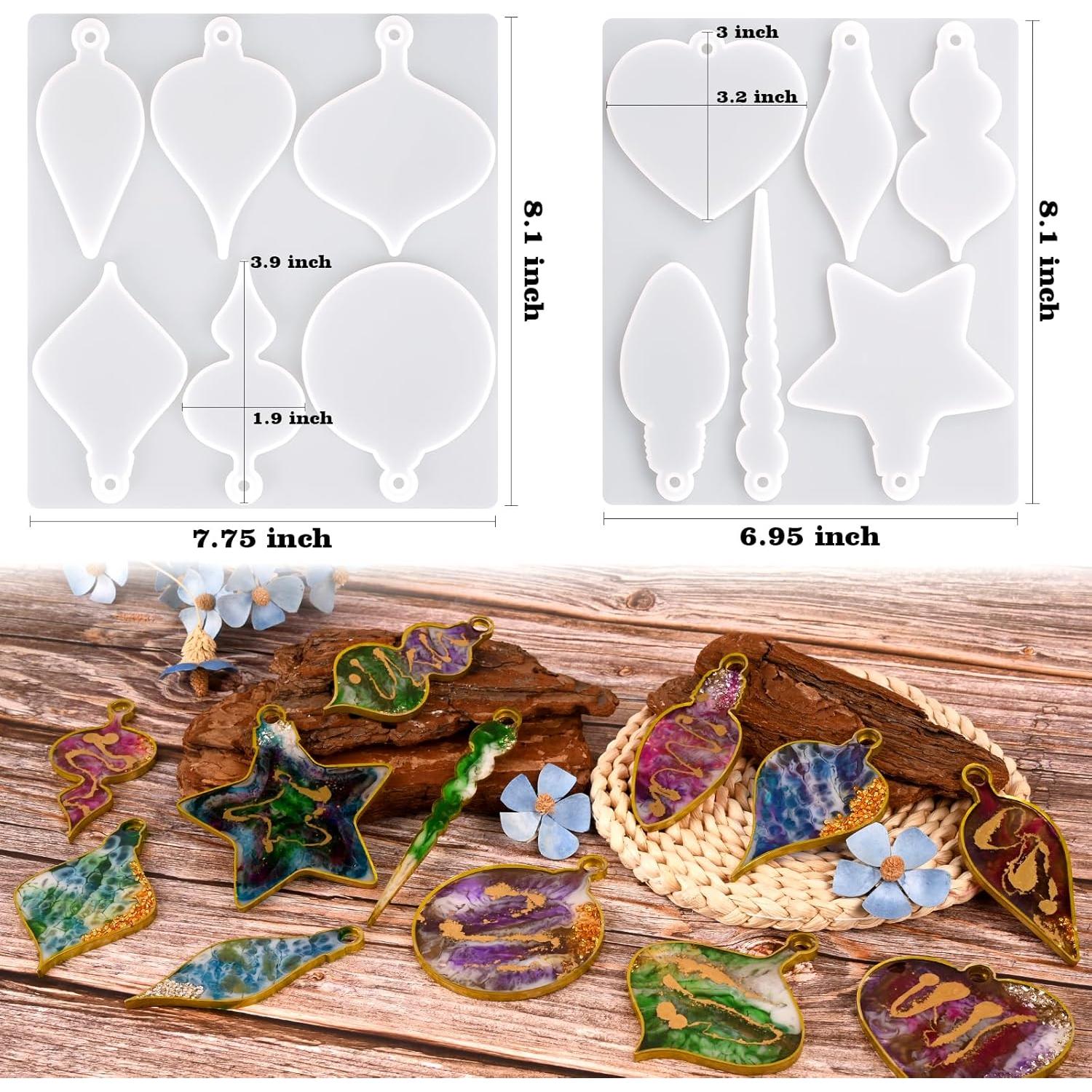 Moldes de Silicona Actvty para Adornos de Navidad - 2 Pcs