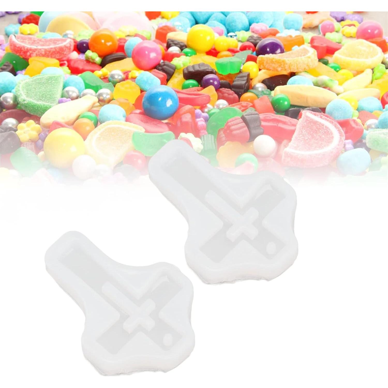 10 Moldes de Silicona Cruz Pssopp para Joyería y Manualidades