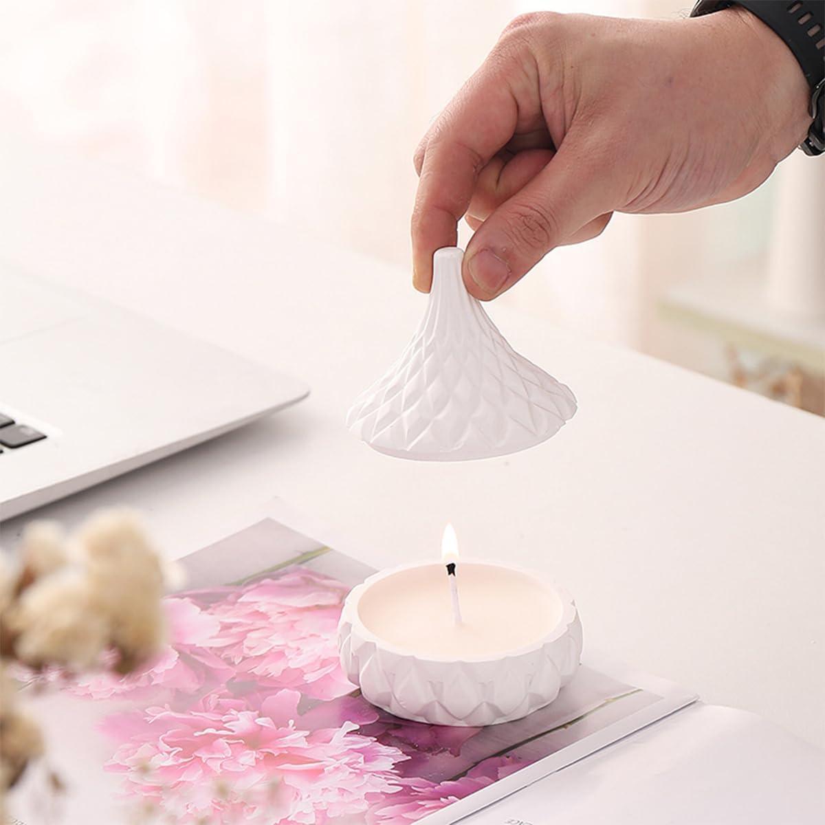 Caja de Almacenamiento de Silicona GeoGeoDIY 2 Piezas 9.36x8.49 cm