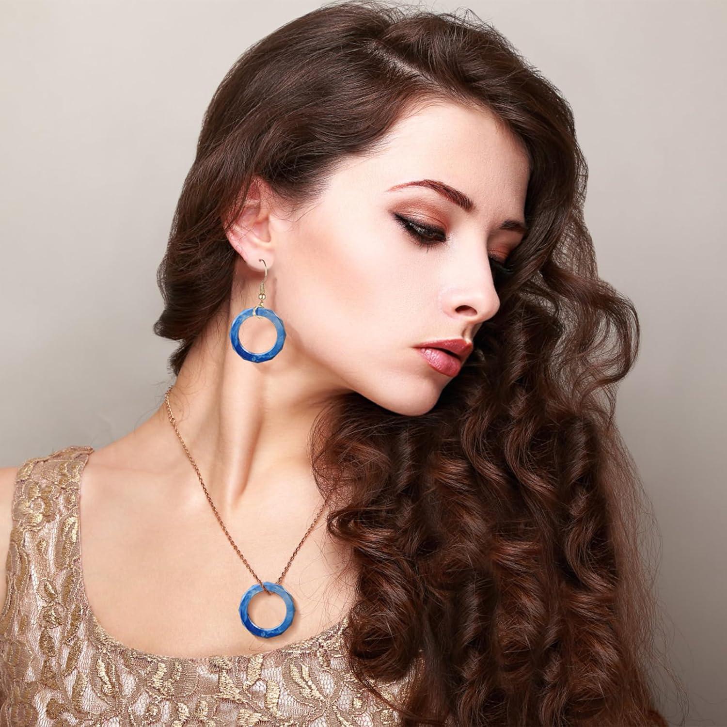 Moldes de Anillos de Silicona GAQWOK 14 Piezas 7 Tamaños