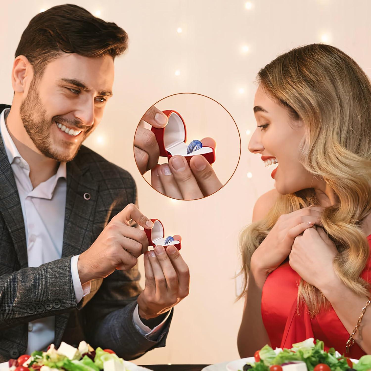 Moldes de Anillos de Silicona GAQWOK 14 Piezas 7 Tamaños