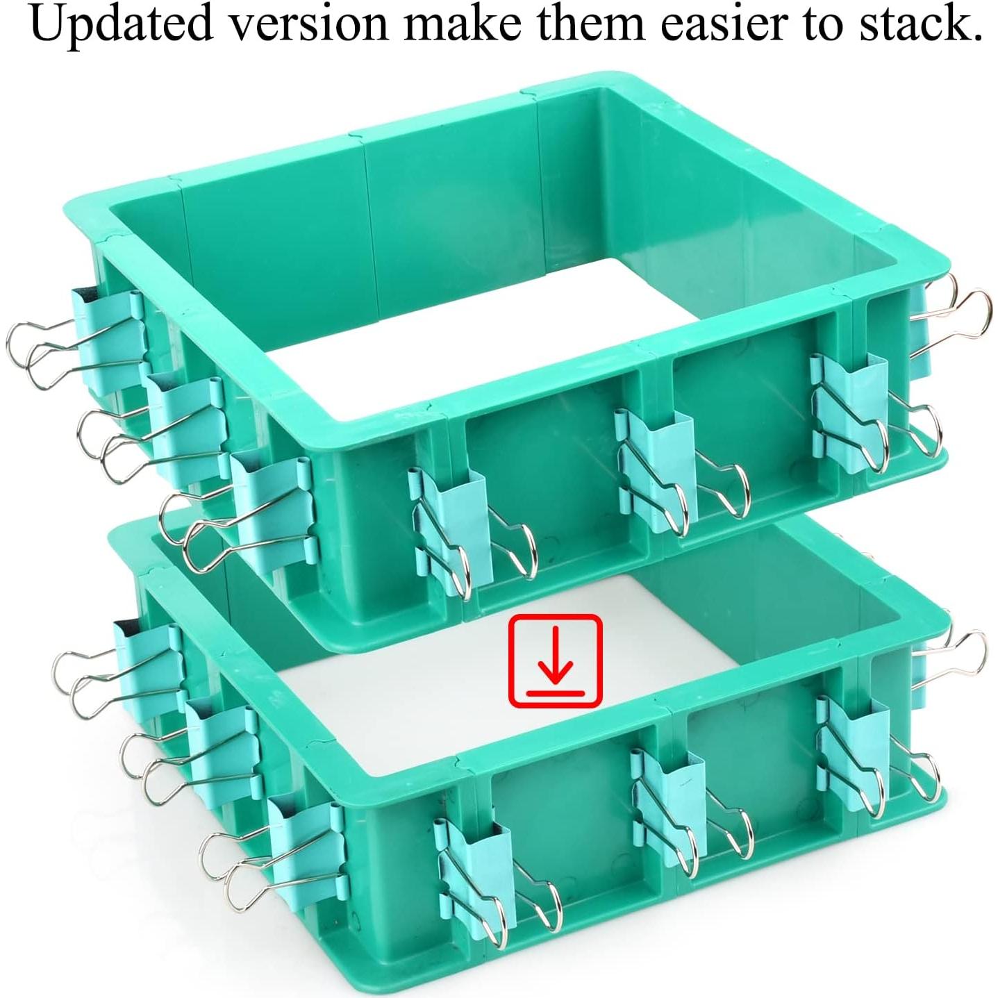 Kit de Carcasa de Molde Ajustable DecorRom - Silicona 14x14cm