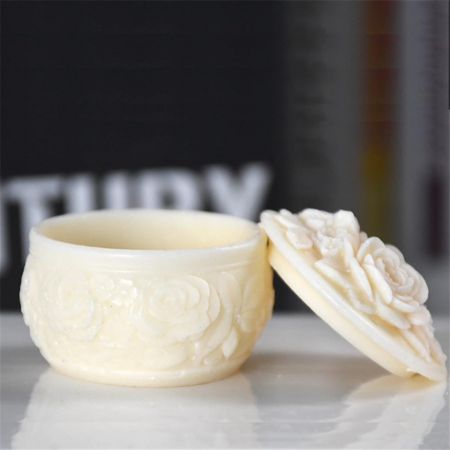 Molde de Silicona Redondo NINEXY para Joyería y Macetas