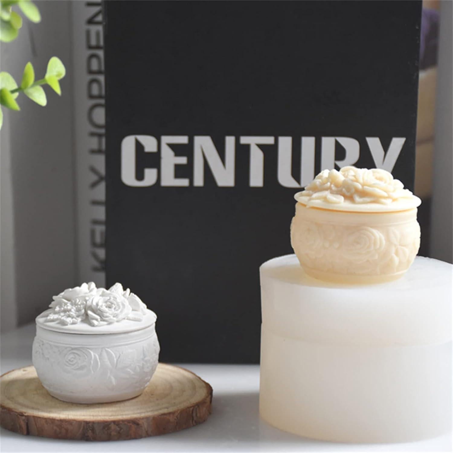 Molde de Silicona Redondo NINEXY para Joyería y Macetas