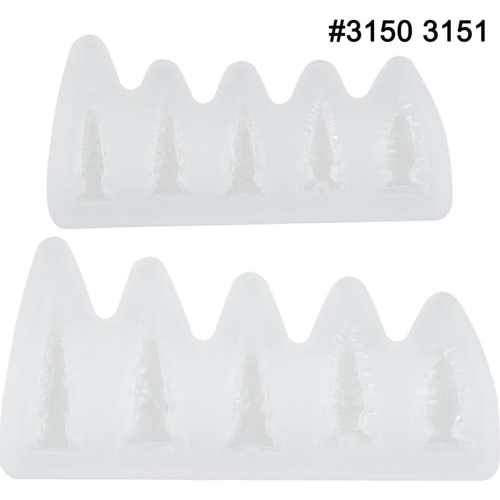 Molde de Silicona Flecha FUNSHOWCASE 10 Cavidades 2.54-4.57cm