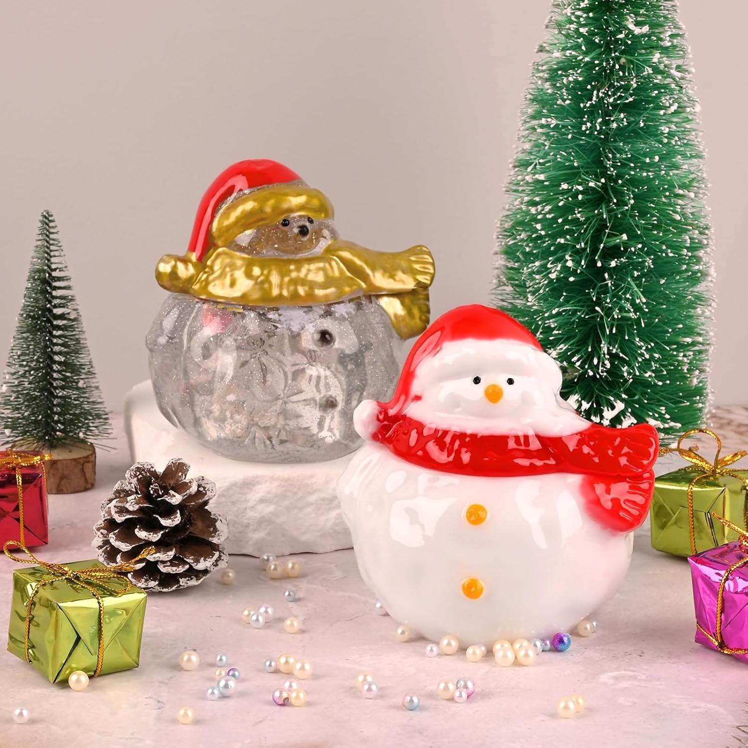 Molde de Silicona Actvty Muñeco de Nieve para Resina 10.5cm