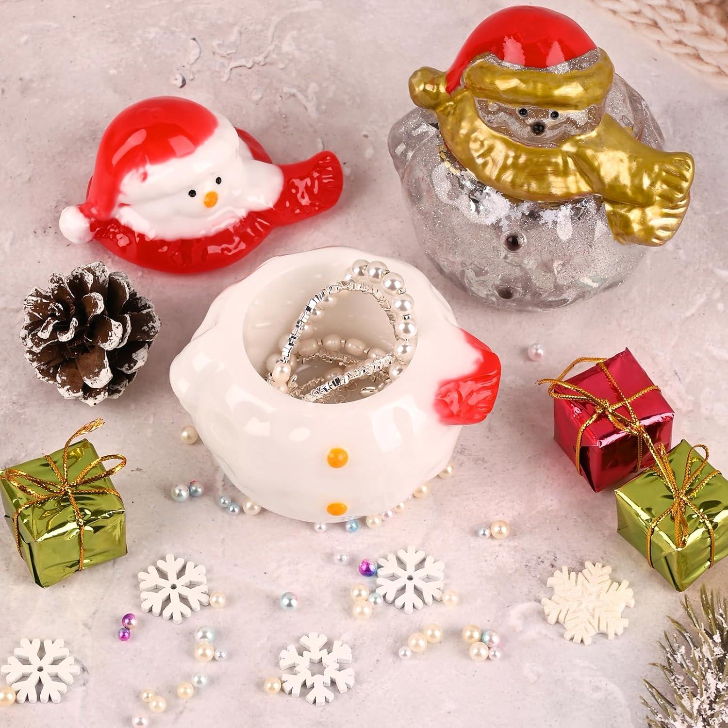 Molde de Silicona Actvty Muñeco de Nieve para Resina 10.5cm