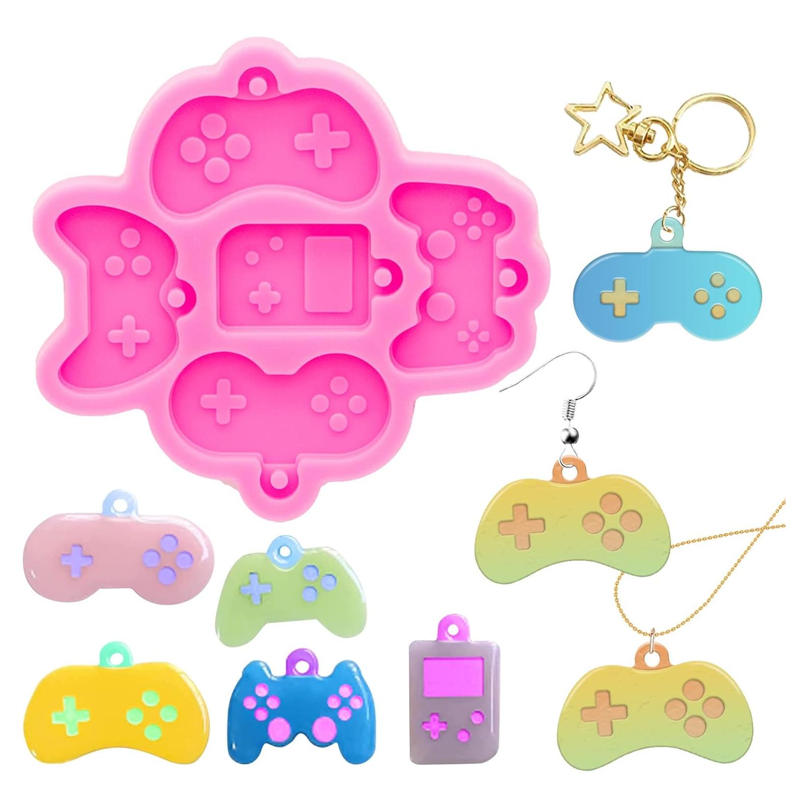 Molde de Silicona para Resina Shining Queen Controlador Juego