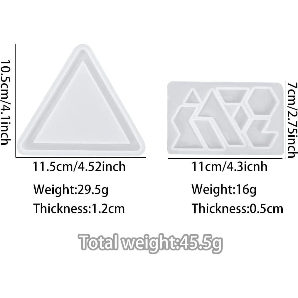 Moldes de Silicona para Rompecabezas Koonafy 2 Pcs