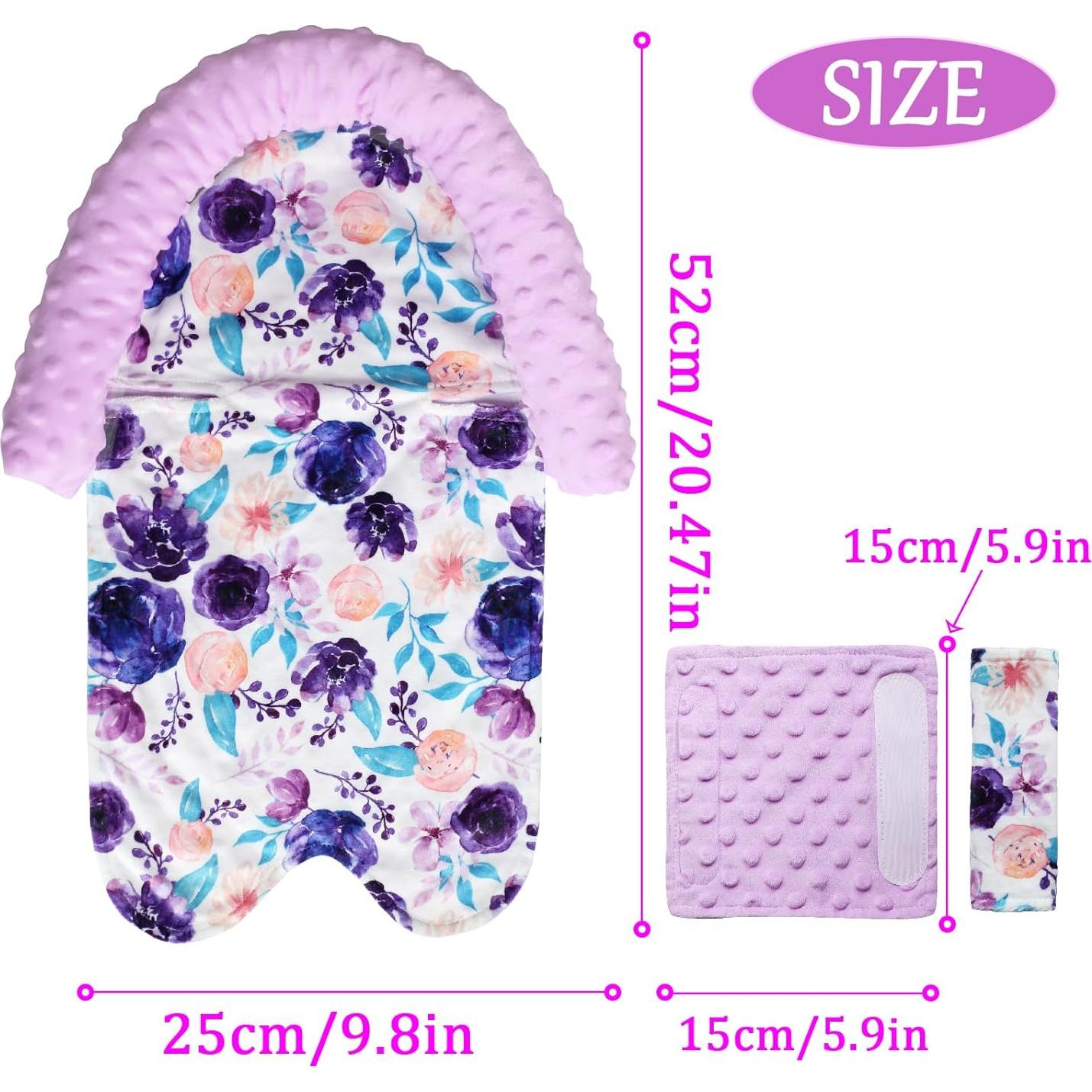 Soporte para Cabeza de Bebé HPIENOYA + Cubiertas de Cinturón