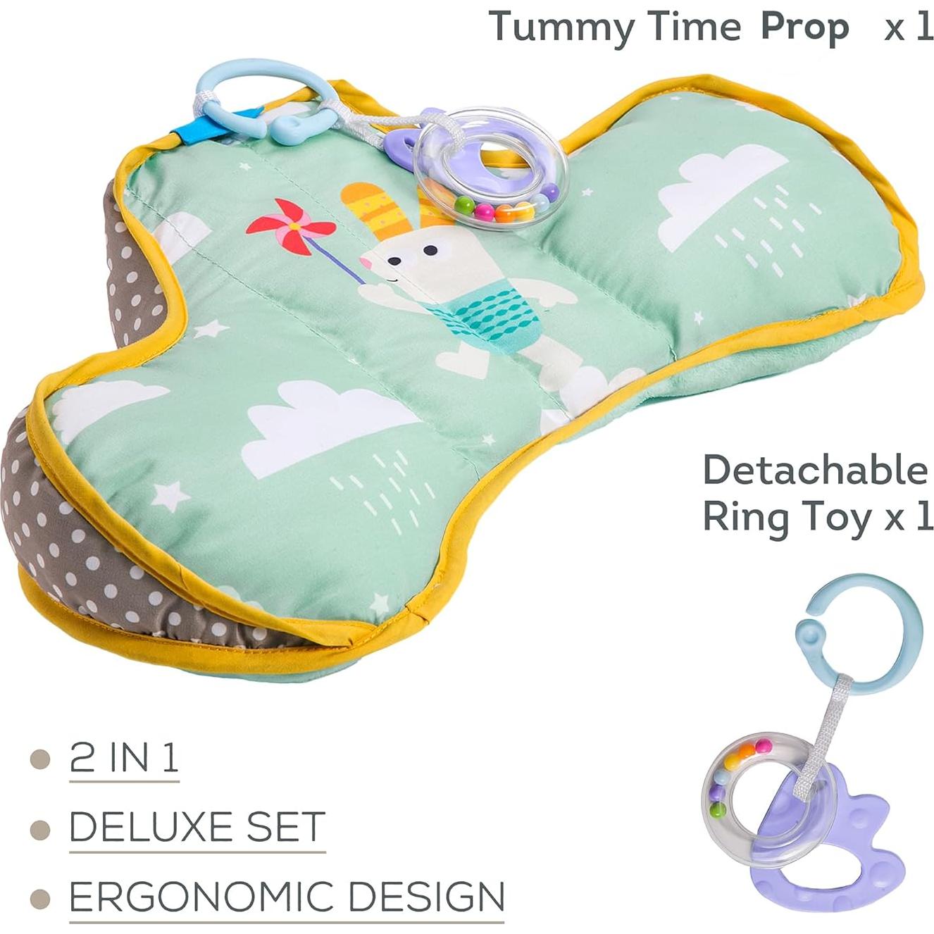 Cojín de Tiempo Boca Abajo Taf Toys Verde 41x23 cm