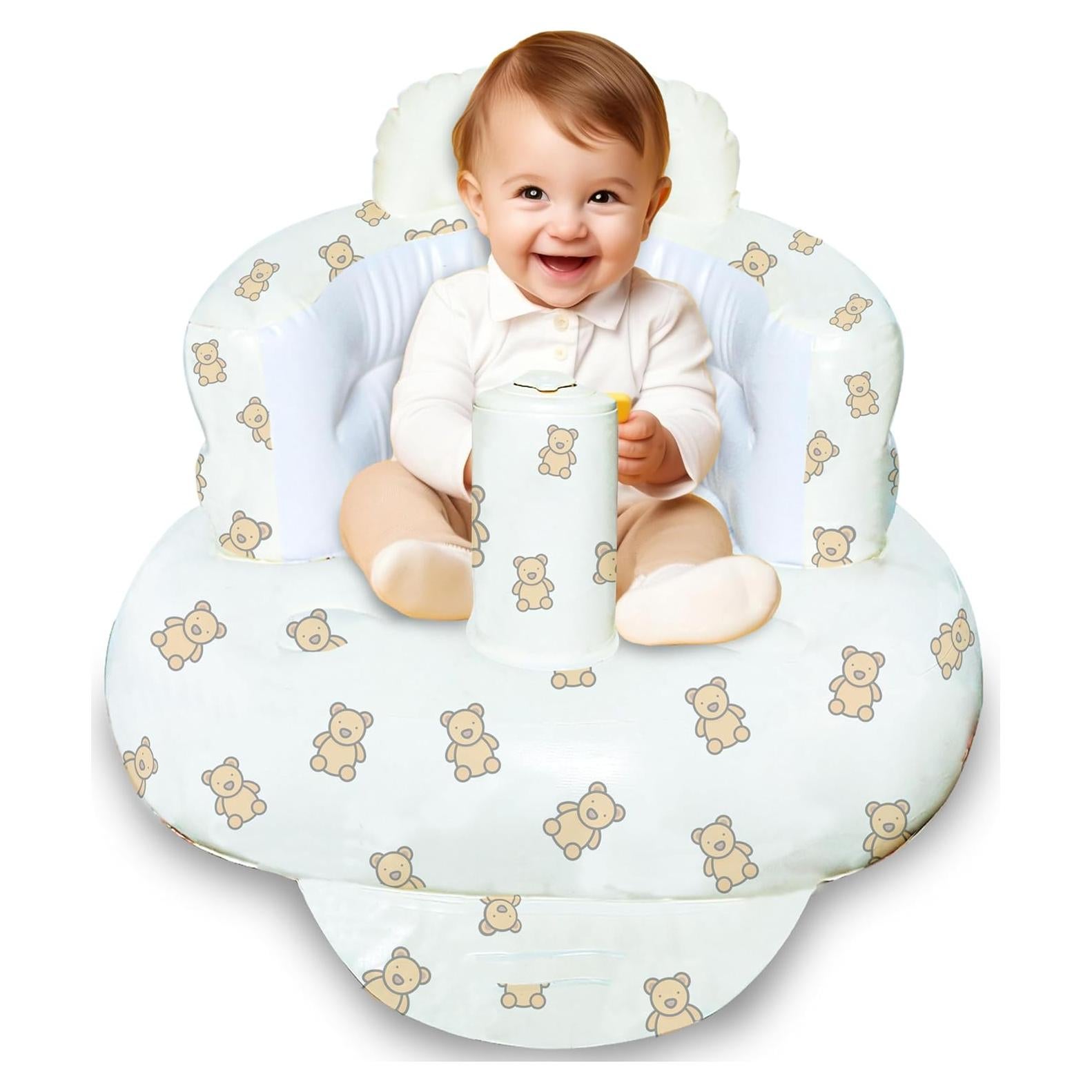Asiento Inflable para Bebés WEMORA Oso 3-36 Meses 0.45 kg