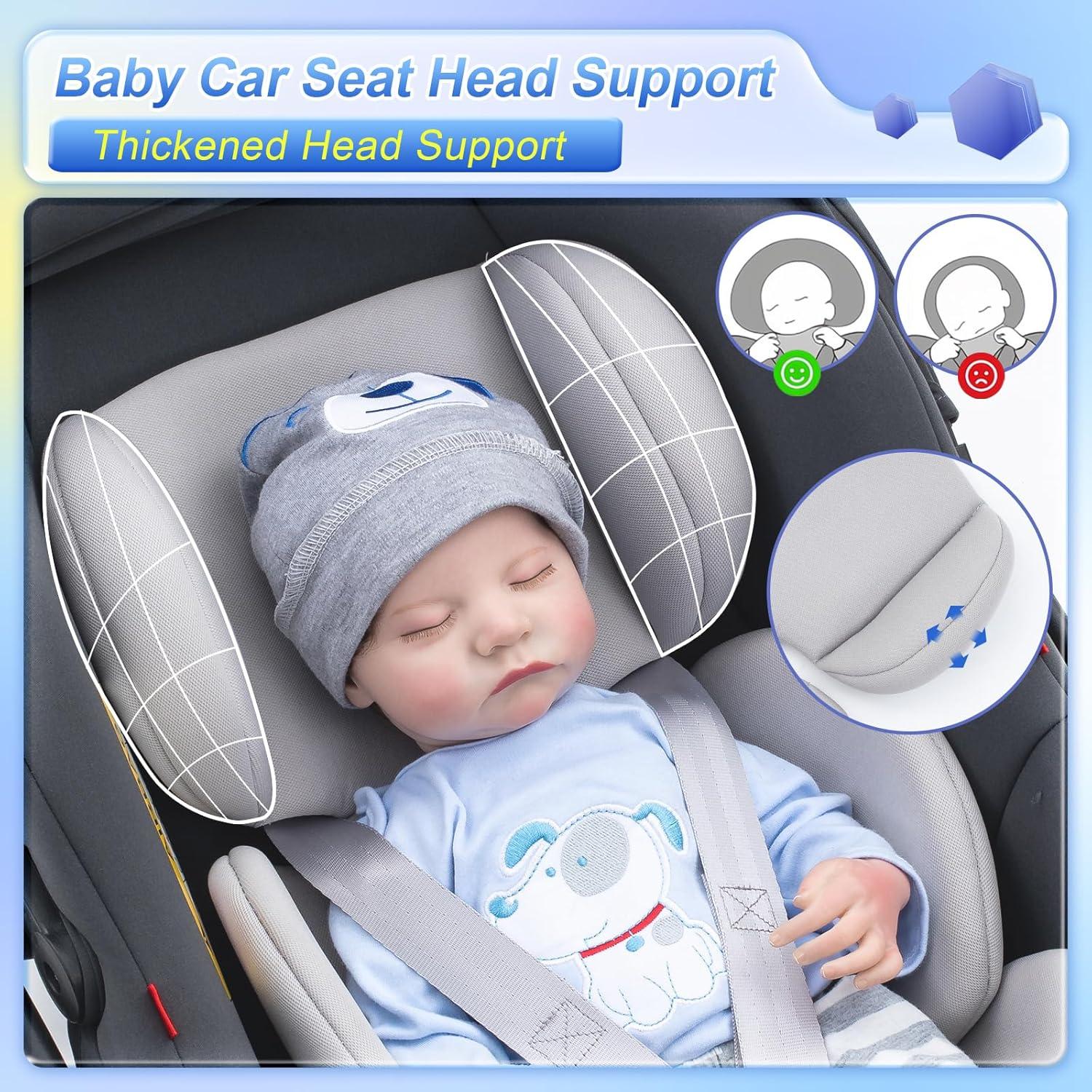 Inserto para Bebés KENKYO Gris, Soporte Acolchado Universal