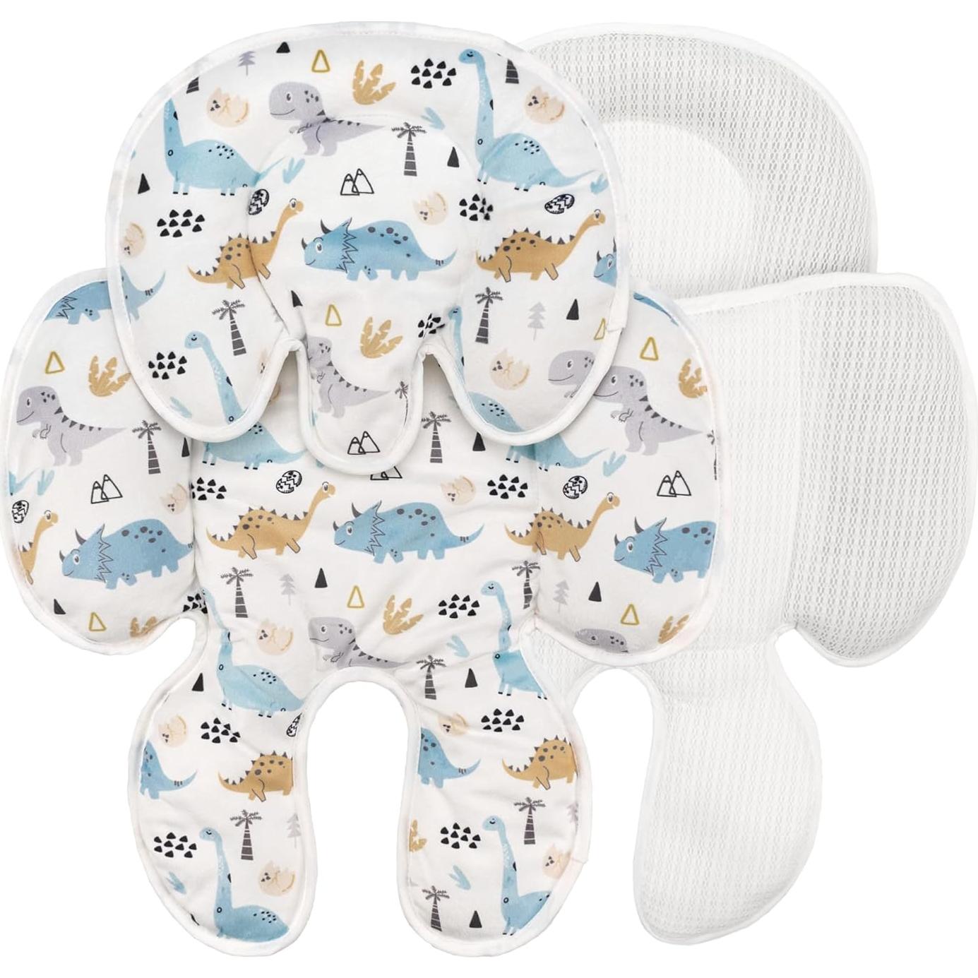 Inserto para Asiento de Auto SERAPHY Bebés 61x47 cm Dinosaurios