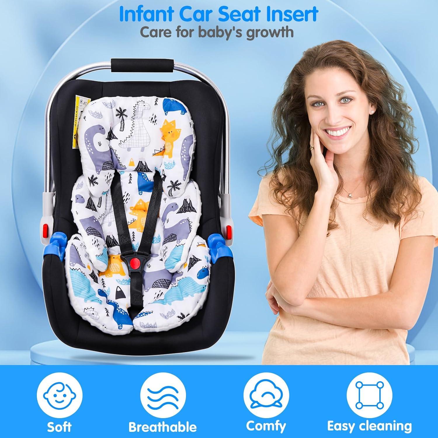 Cojín Inserto para Asiento de Auto Bebés EL KENKYO 68.6x35.1cm