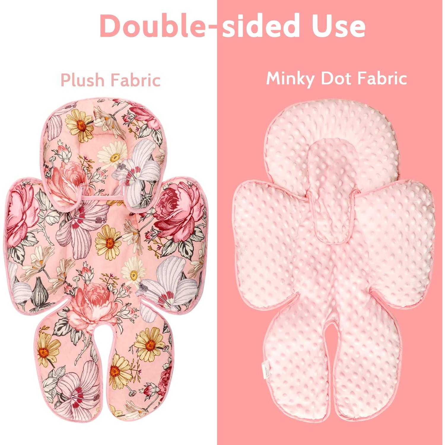 Cojín de Soporte para Cabeza y Cuerpo HNHUAMING Rosa 2 en 1