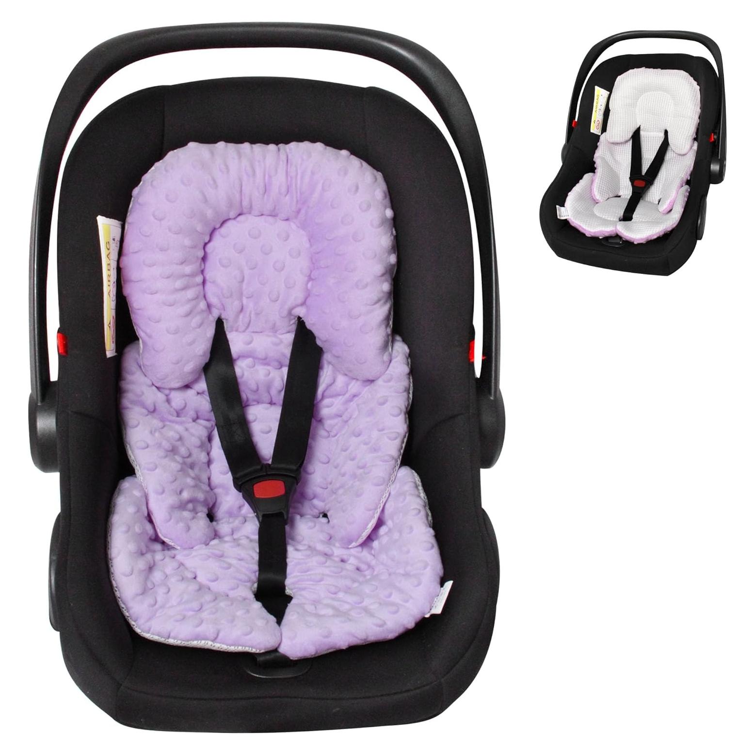 Cojín Reversible para Asiento de Auto Bebés Boryokun - Soporte Completo