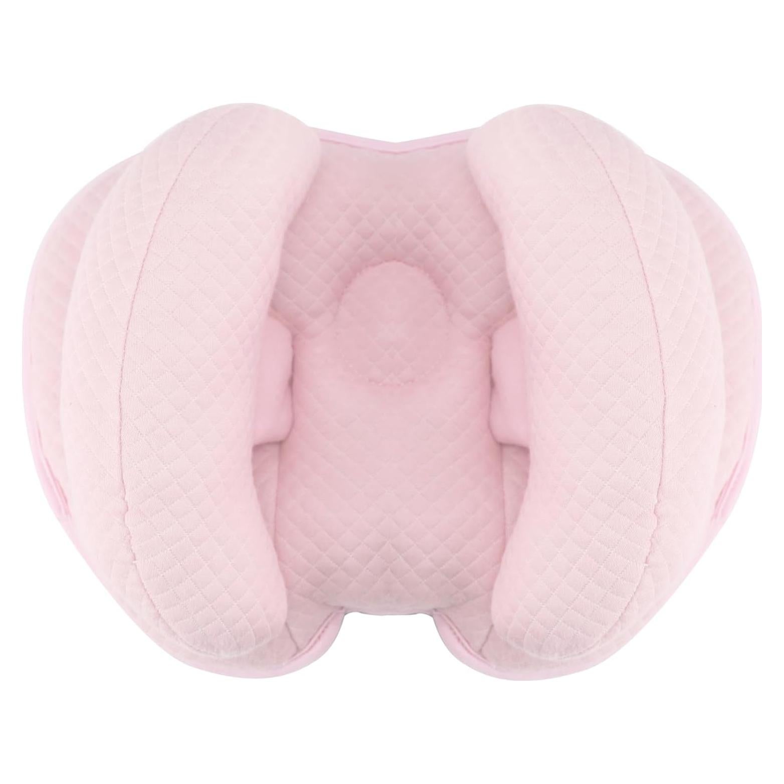 Almohada para Bebé KAKIBLIN 2 en 1 Ajustable Rosa