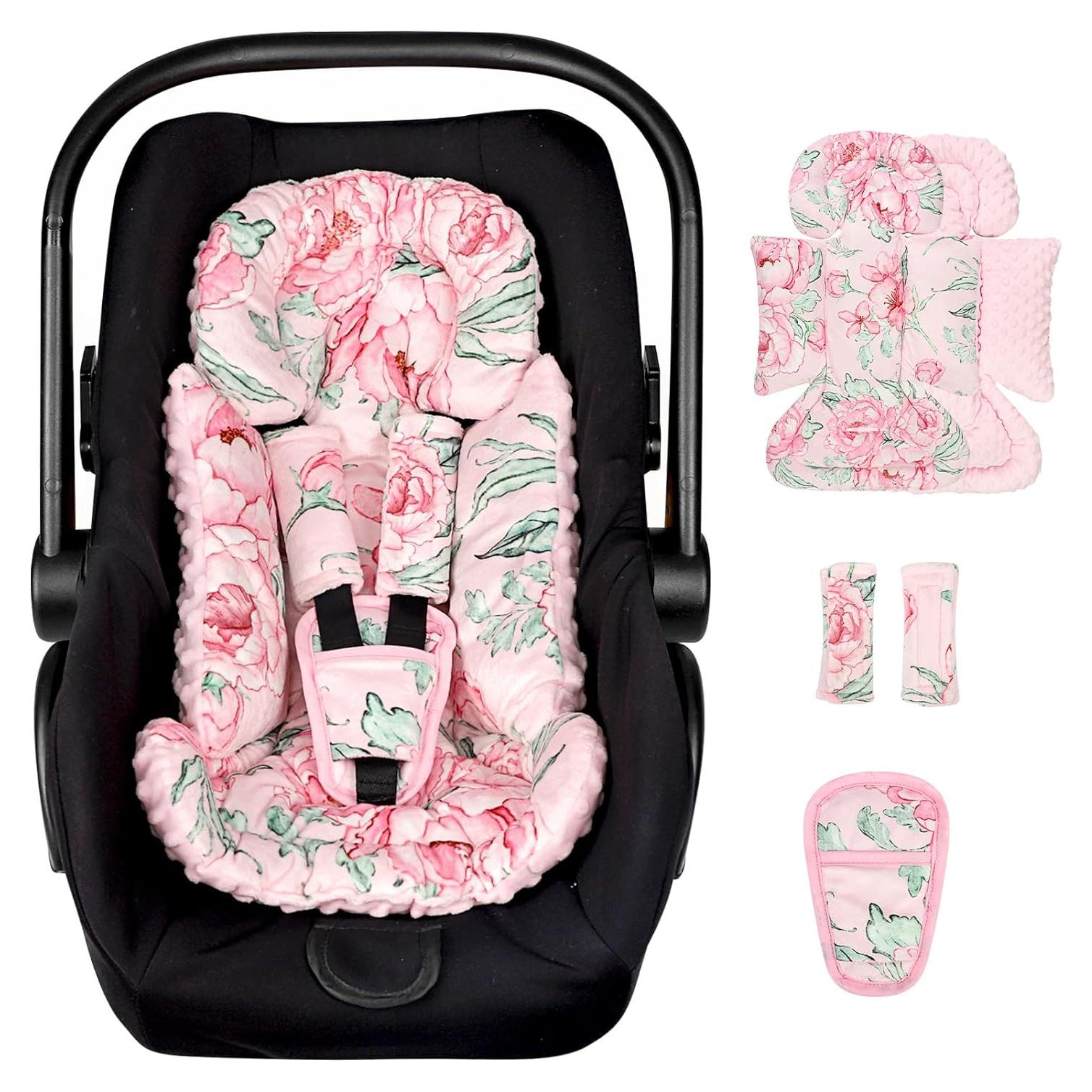 Inserto para Asiento de Auto Bebé DILIMI con Soporte de Cabeza