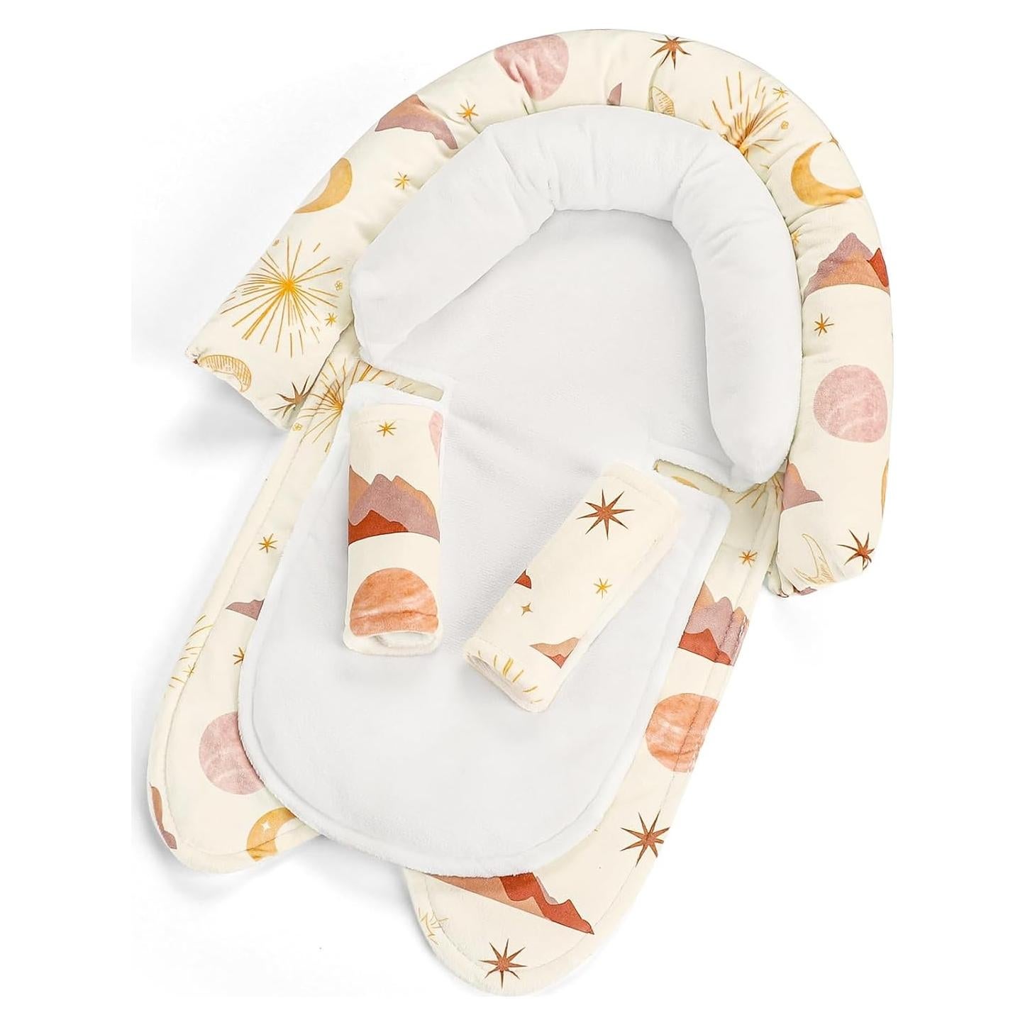 Inserto para Asiento de Auto Bebé WINGHENLEE LW0024 - Suave y Reversible