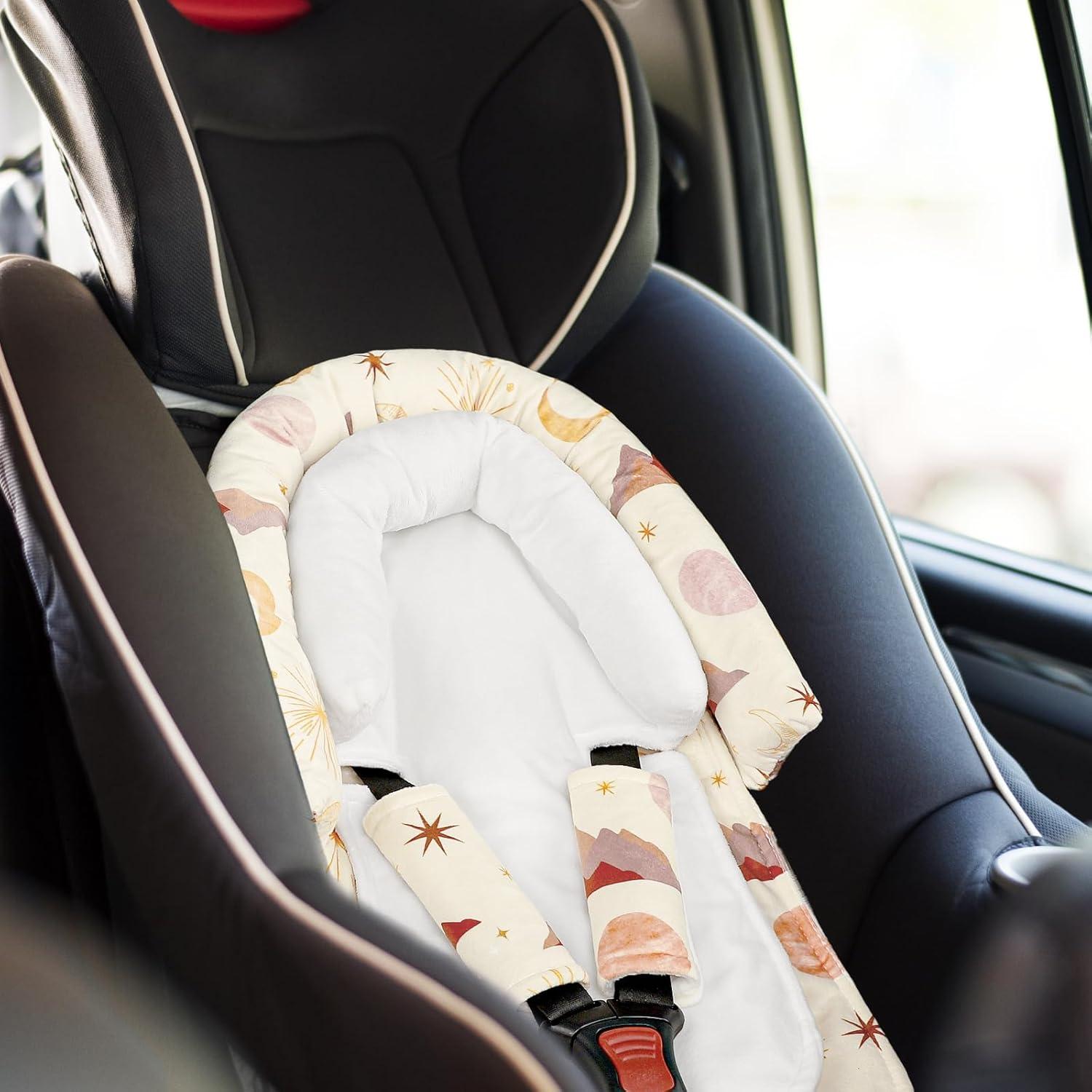 Inserto para Asiento de Auto Bebé WINGHENLEE LW0024 - Suave y Reversible