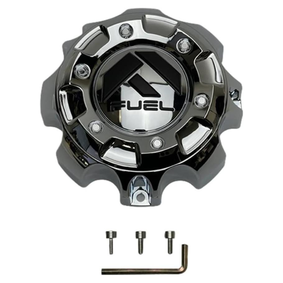 Tapa Central de Rueda Cromo Fuel Offroad 1001-59 8 Lug