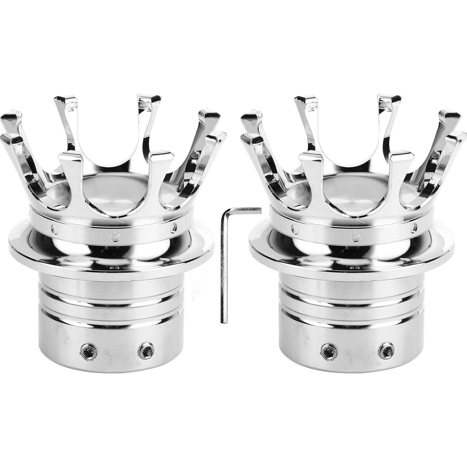 Cubiertas de Tuerca de Eje Delantero Tbest Aluminio CNC 62x65mm