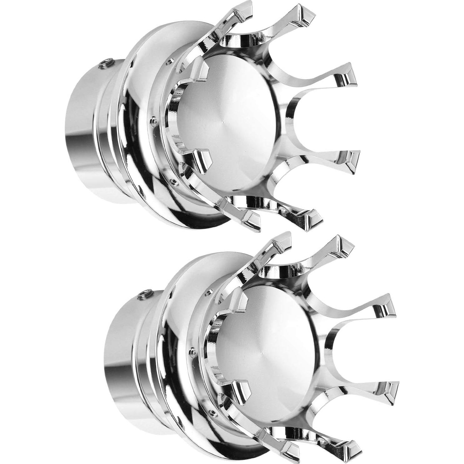 Cubiertas de Tuerca de Eje Delantero Tbest Aluminio CNC 62x65mm