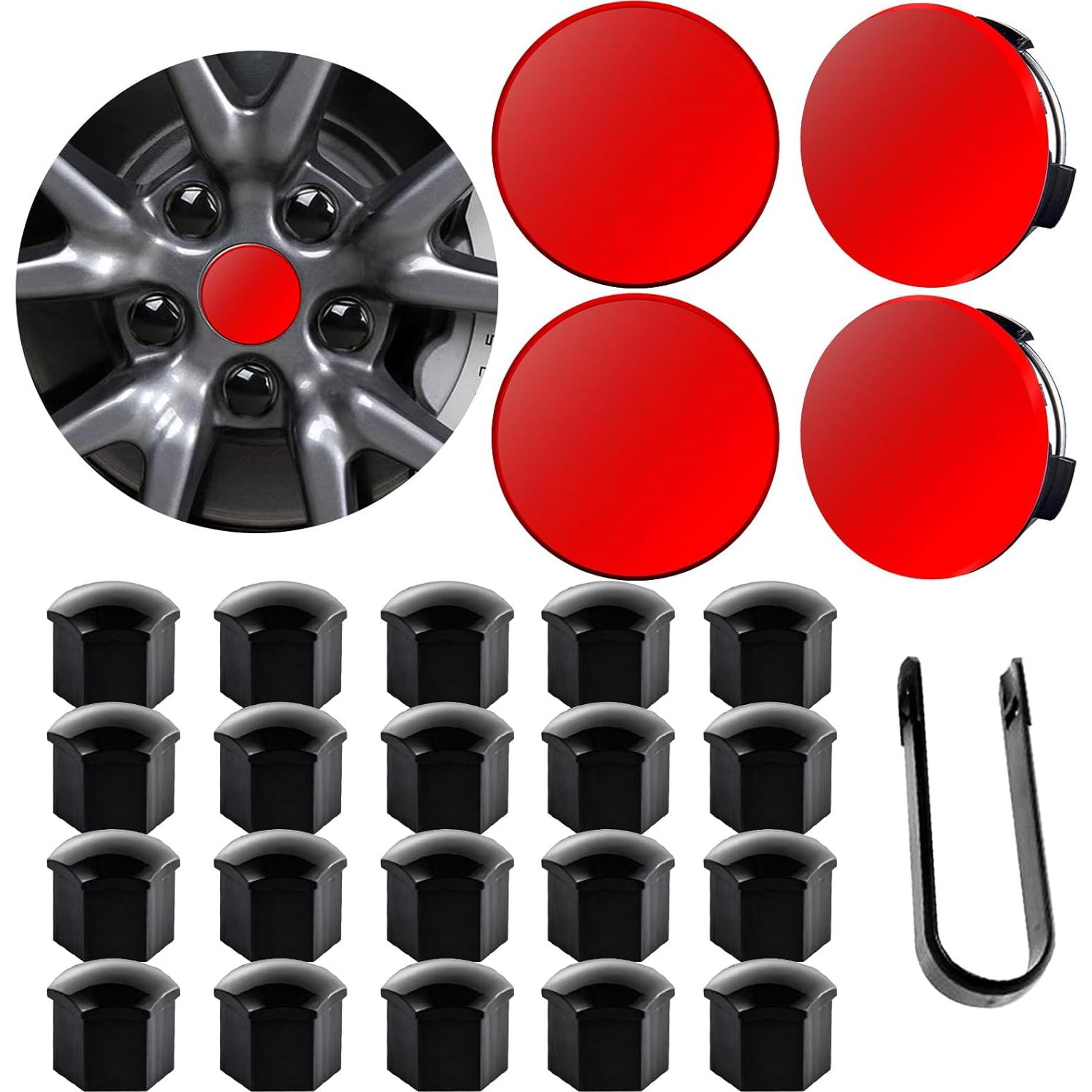 Kit de Tapas Centrales de Rueda KWOYOS para Tesla Model 3/Y 19"