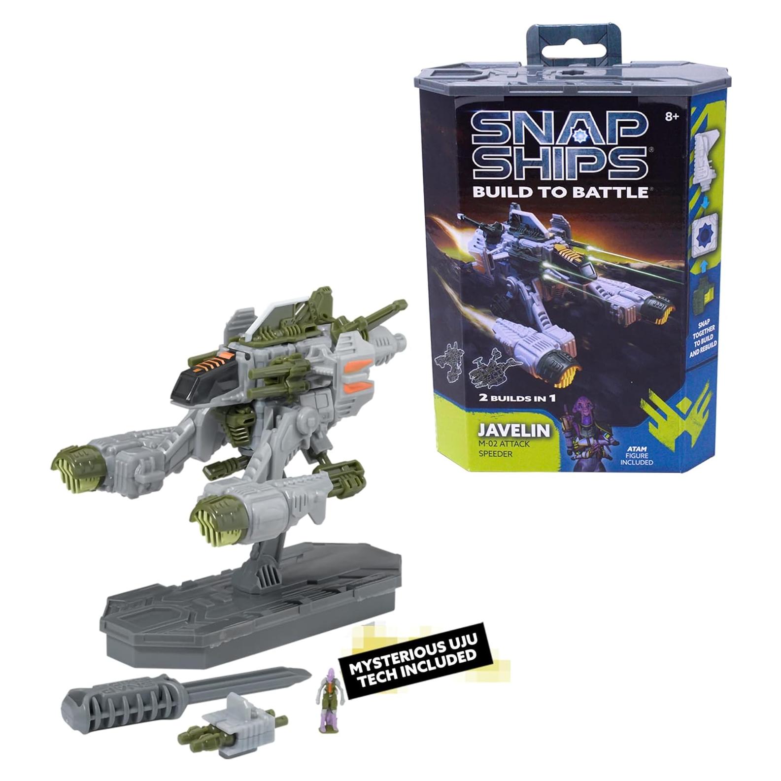 Snap Ships Javelin M-02 Velocista de Ataque - Construcción Modular