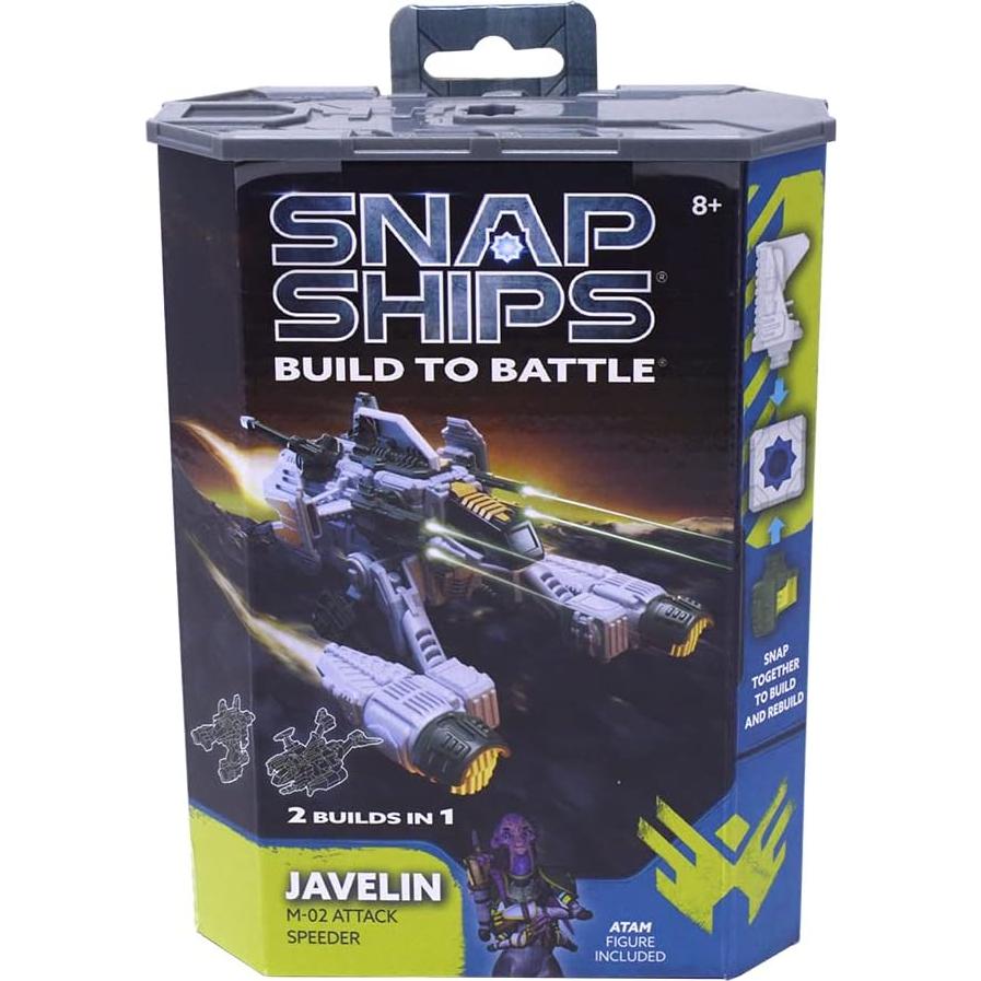 Snap Ships Javelin M-02 Velocista de Ataque - Construcción Modular