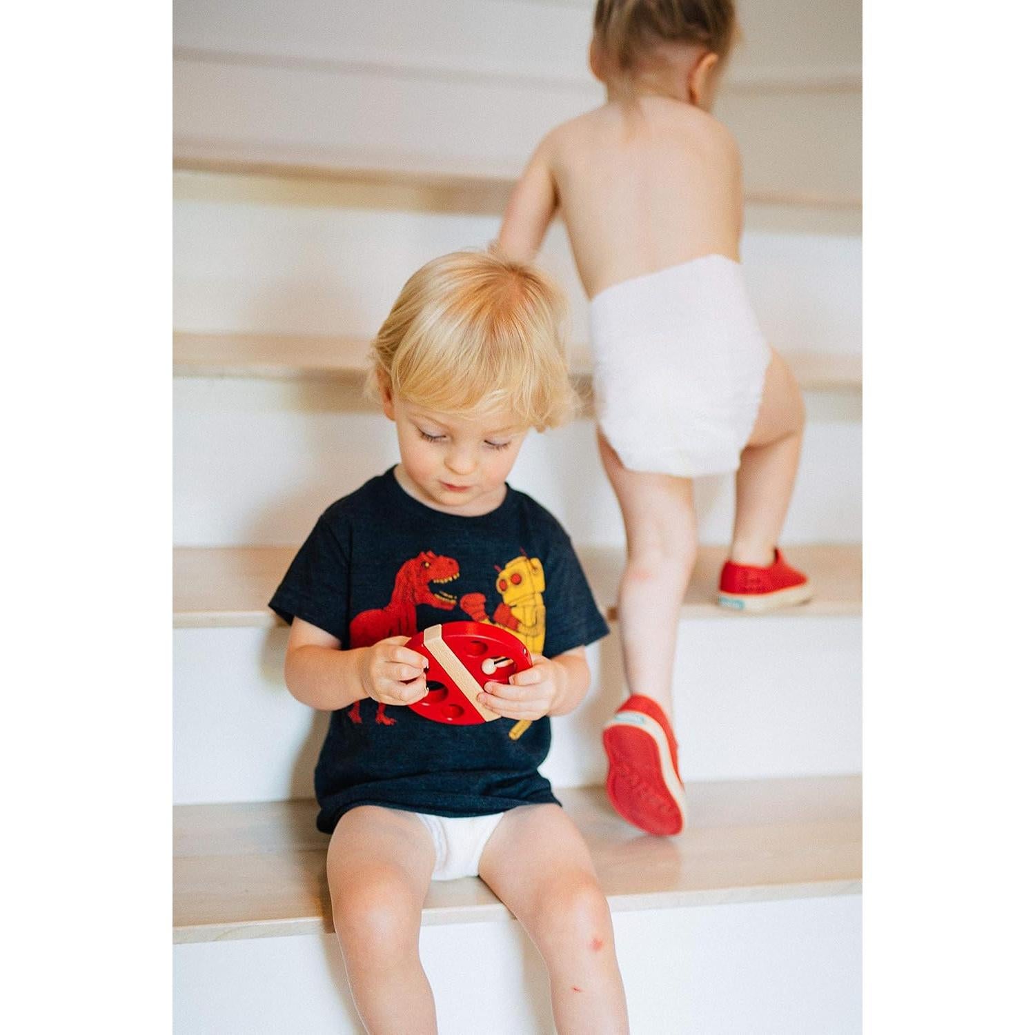 Juego de Bloques Magnéticos Tegu Swivel Bug Mariquita