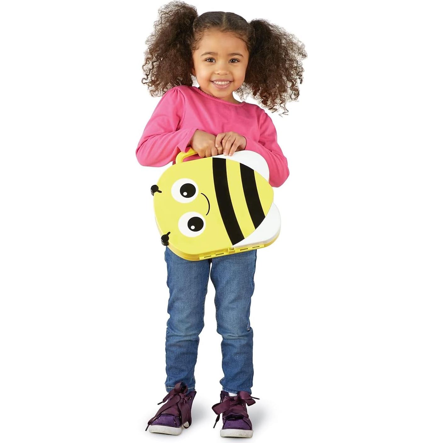 Conjunto de Aprendizaje AlphaBee Learning Resources - Letras, Números y Formas