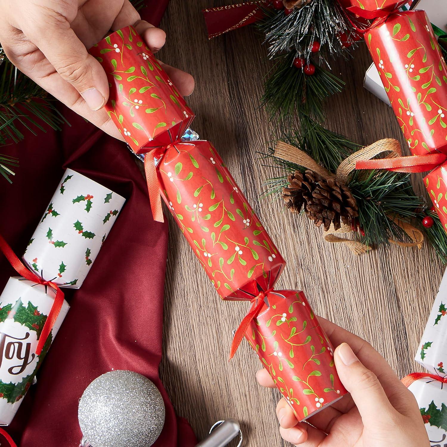 Paquete de 10 Favor de Mesa Navidad JOYIN 25.4 cm Sin Estallido