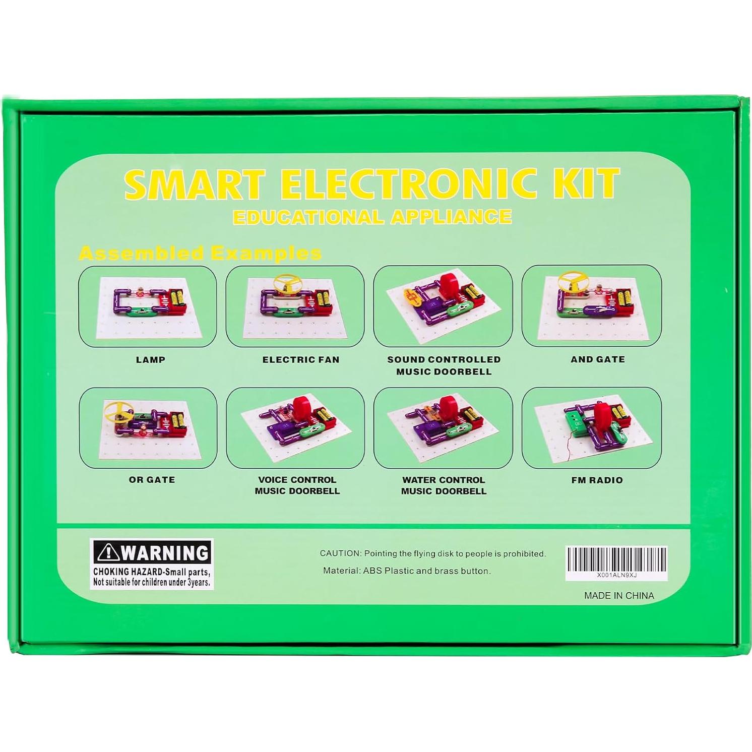 Kit de Circuitos Eléctricos ELSKY W-335 para Niños 8+
