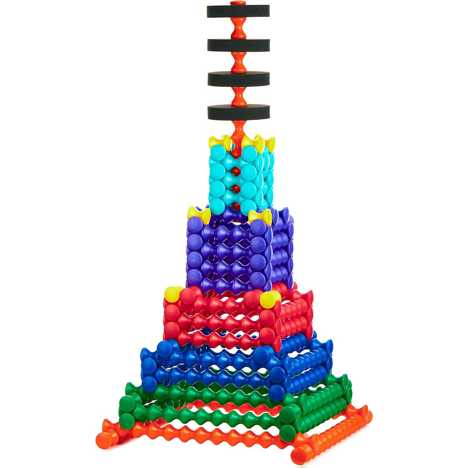 Set de Juego Jumbo Playstix Popular Playthings 80 Piezas