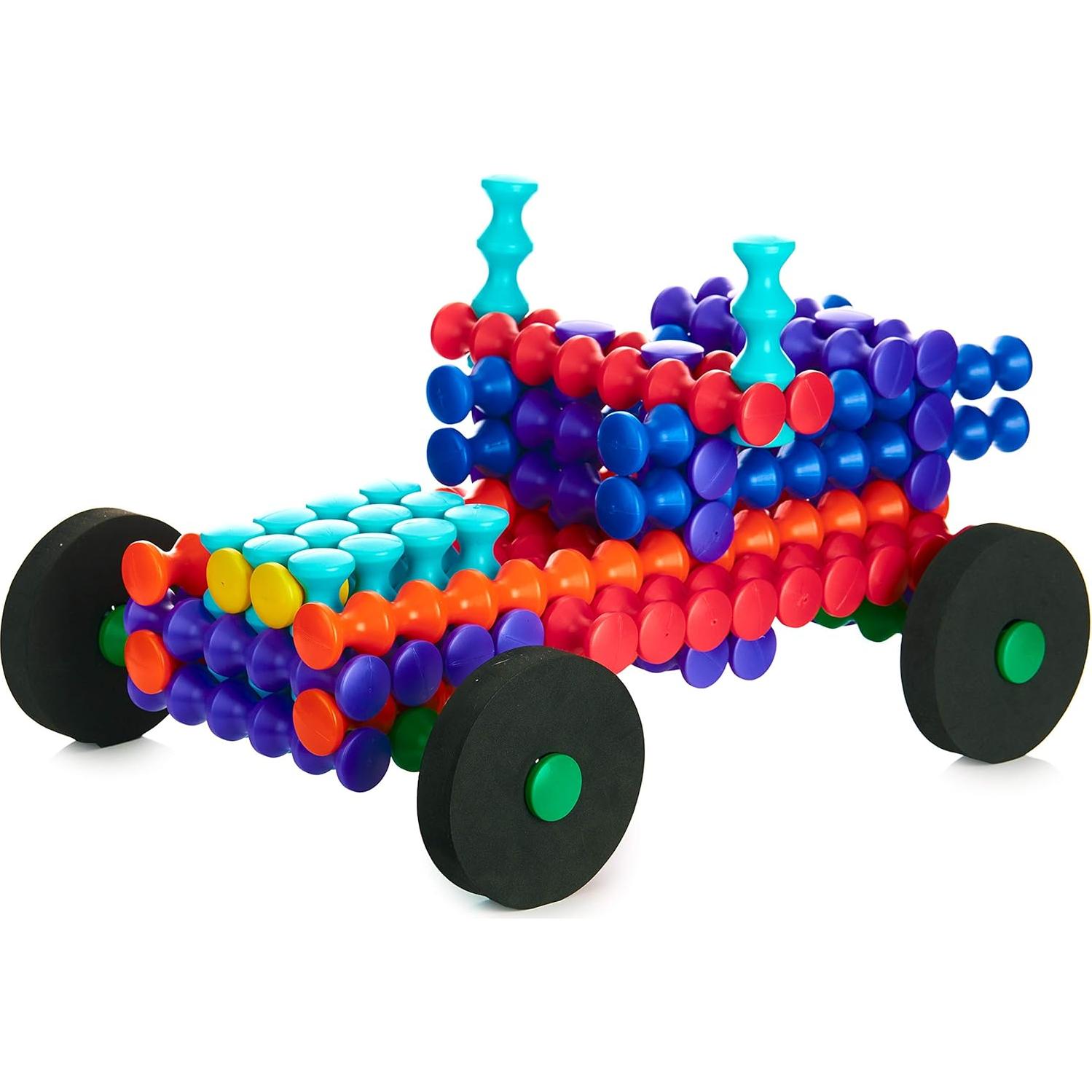 Set de Juego Jumbo Playstix Popular Playthings 80 Piezas