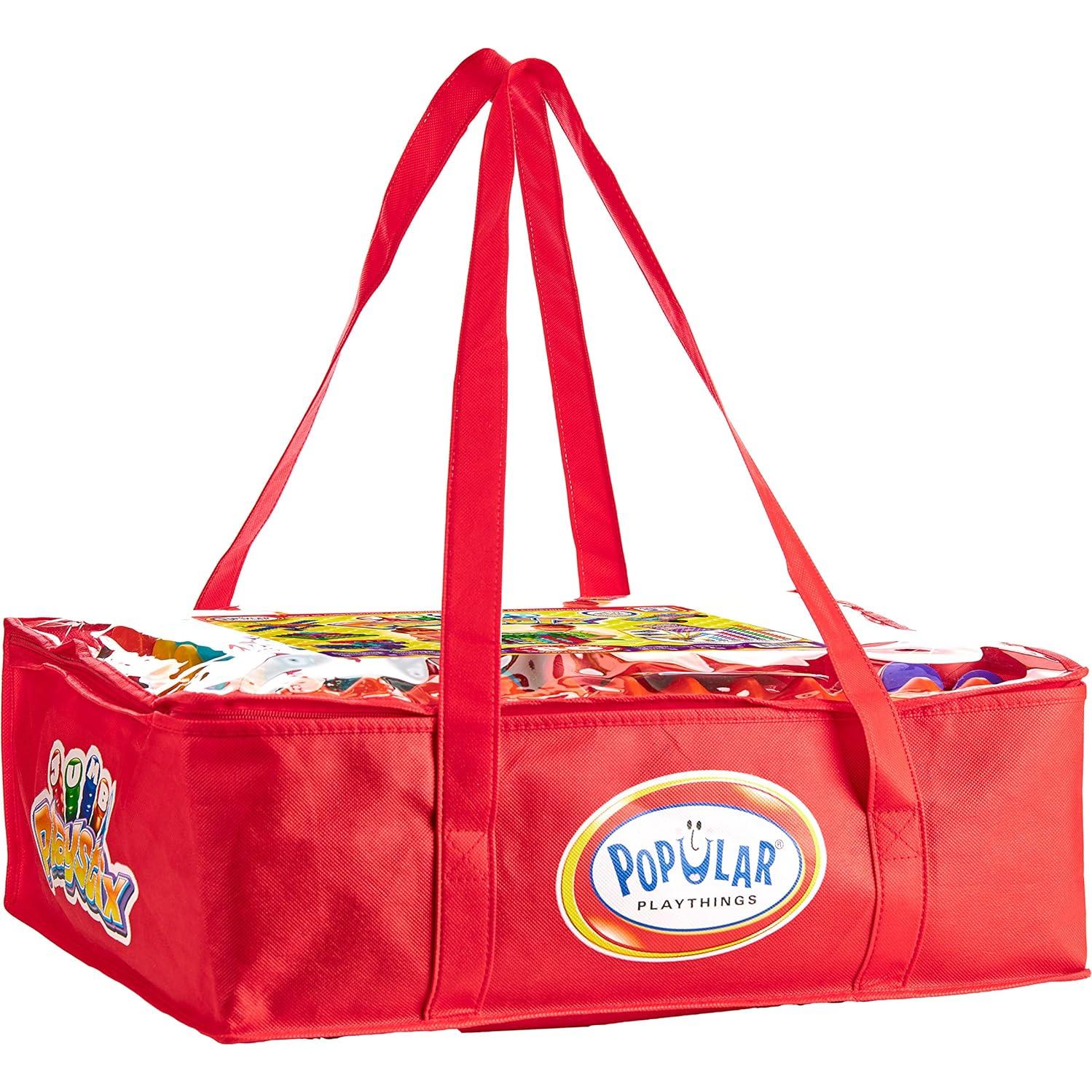 Set de Juego Jumbo Playstix Popular Playthings 80 Piezas