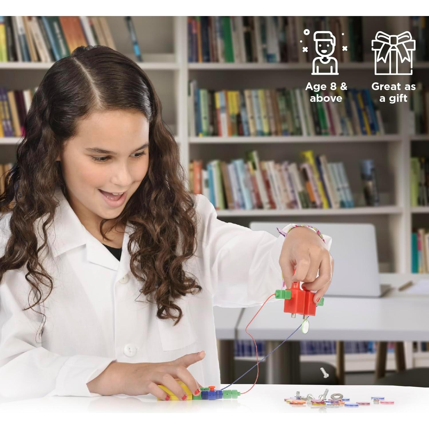 Kit de Ciencia Thames & Kosmos Electricidad y Magnetismo 62 Experimentos