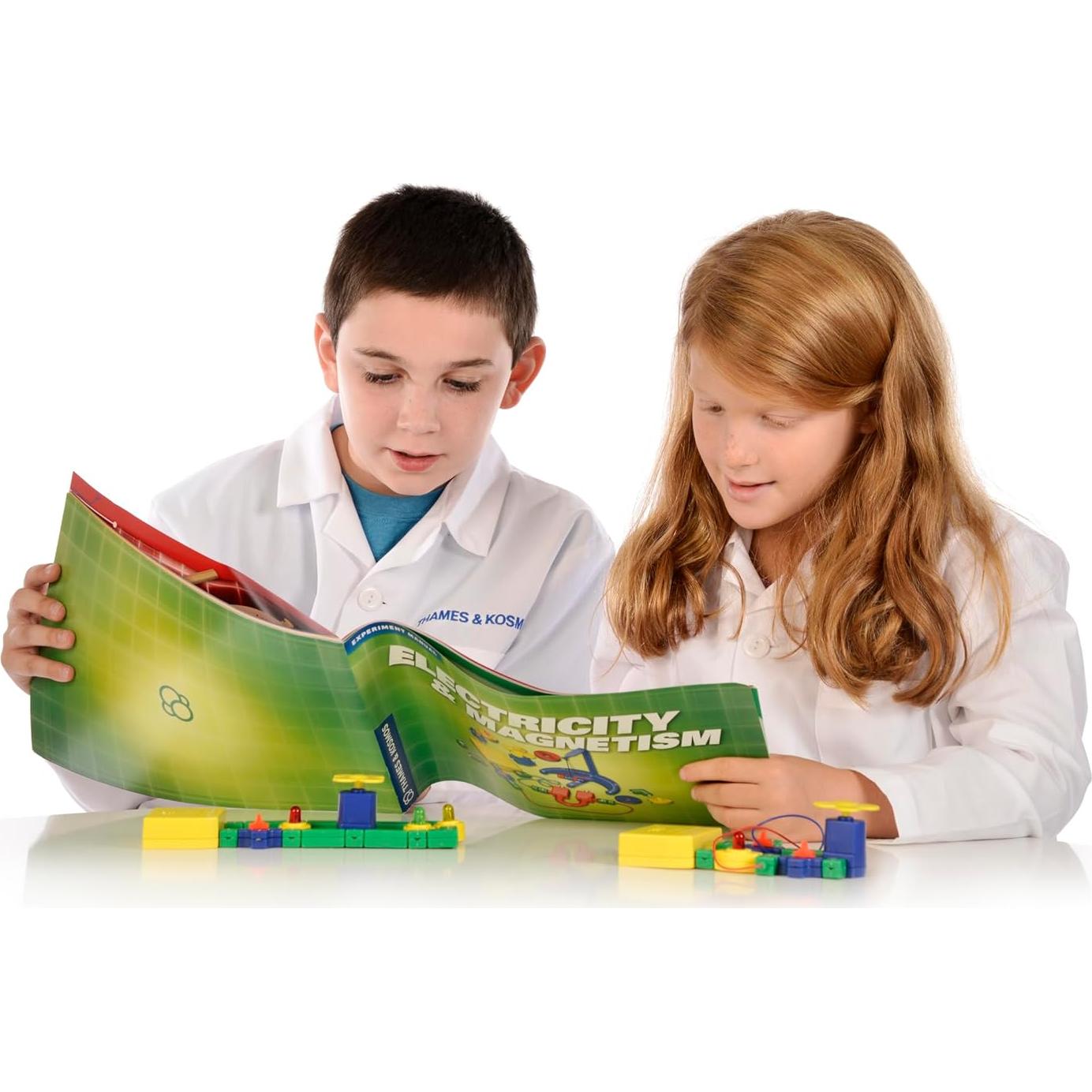 Kit de Ciencia Thames & Kosmos Electricidad y Magnetismo 62 Experimentos