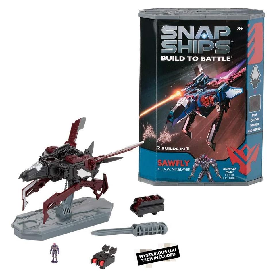 Juguete de Construcción Sawfly K.L.A.W. - Snap Ships 32 Piezas