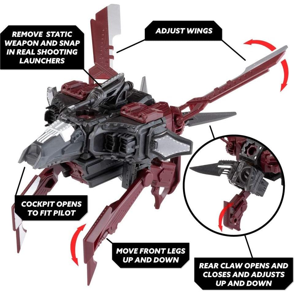 Juguete de Construcción Sawfly K.L.A.W. - Snap Ships 32 Piezas